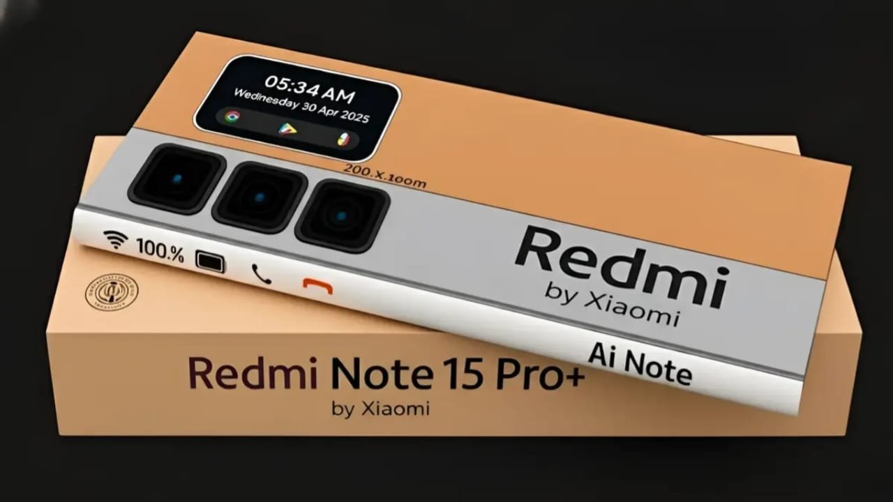 Redmi Note 15 Pro 5G – 6.83-inch AMOLED Display, Dimensity 7400 Processor, 7000mAh Battery & 190W Fast Charging!